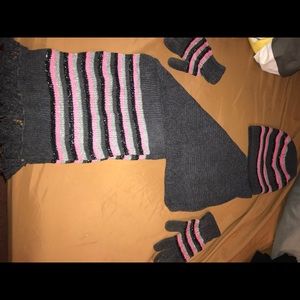 Hat gloves scarf